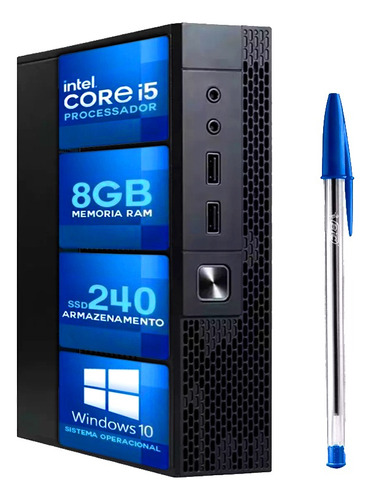 Mini Pc I5 8gb Ram - Ssd 256gb Intel Core, Hdmi, Wifi, Novo