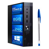 Mini Pc I5 8gb Ram - Ssd 256gb Intel Core, Hdmi, Wifi, Novo