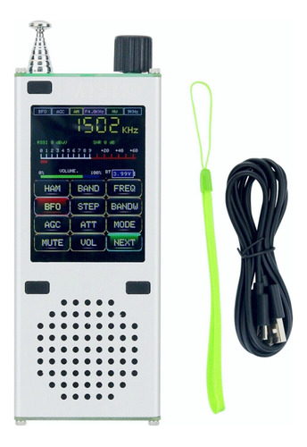 Radio Ats120 Bluetooth Ssb Fm Rds Am Lsb Usb + Touchlcd Sdr