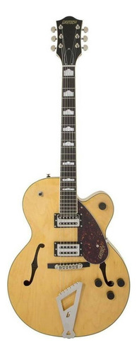 Guitarra Eléctrica Gretsch Streamliner G2420 Hollow Body De Arce Laminado Village Amber Brillante Con Diapasón De Laurel