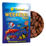 Ração Pastilhas Weekend Food Tropical Aquários Férias 20g