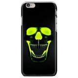 Funda Celular Calavera Verde Negra Skull Craneo Calaca  02