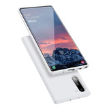 Funda Para Samsung Galaxy Note 10 - Blanca De Silicona