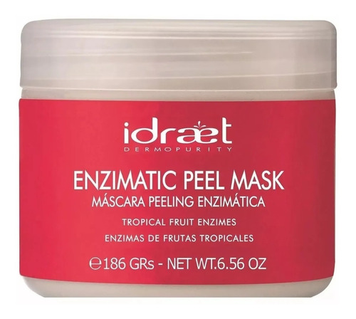 Idraet Mascara Peeling Enzimatica Nutritiva Blanqueadora Tipo De Piel Todo Tipo De Piel