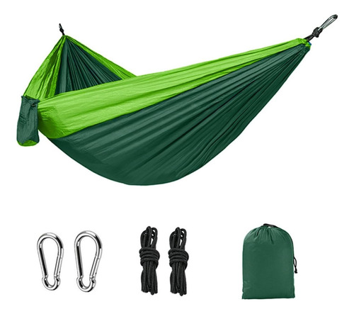 Rede Camping De Dormir Casal Até300kg Lazer Selva Nylon 210t