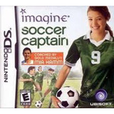 Jogo Novo Imagine Soccer Captain Nintendo Ds Da Ubisoft