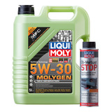 Paquete Molygen 5w30 Oel Verlust Stop Liqui Moly +regalo