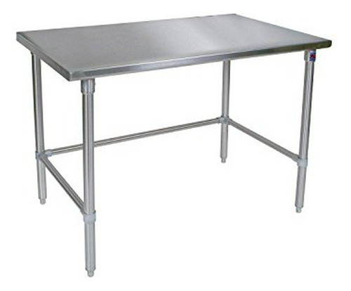 John Boos St6-3036sbk 16 Gauge Stainless Steel Work Table Wi