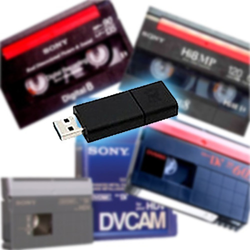 Mini Dv - Dvcam - Vhs - S Vhs - Hi 8 - U Matic - Betacam
