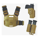 Kit Pistolera Glock Gen 1 + Muslera + Portacargador Doble 