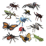 Fantarea 12 Figuras De Animales Salvajes Modelo Insecto Aran