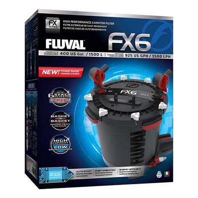 Filtro Externo De Vaso Fluval Fx6 1500lts Acuarios | Meses sin interés
