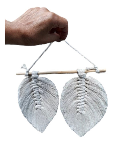 Tapiz Plumas Macrame Chico