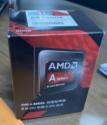 Procesador Amd A6-7400k 3.9 Ghz, Apu W/radeon R5 Graphics