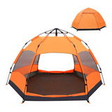 Barraca Camping Impermeável Hexagonal 5-8 Pessoas Grande