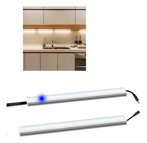 Liston 2mt Sensor Led Perfil Cocina Mesada Vestidor Alacena