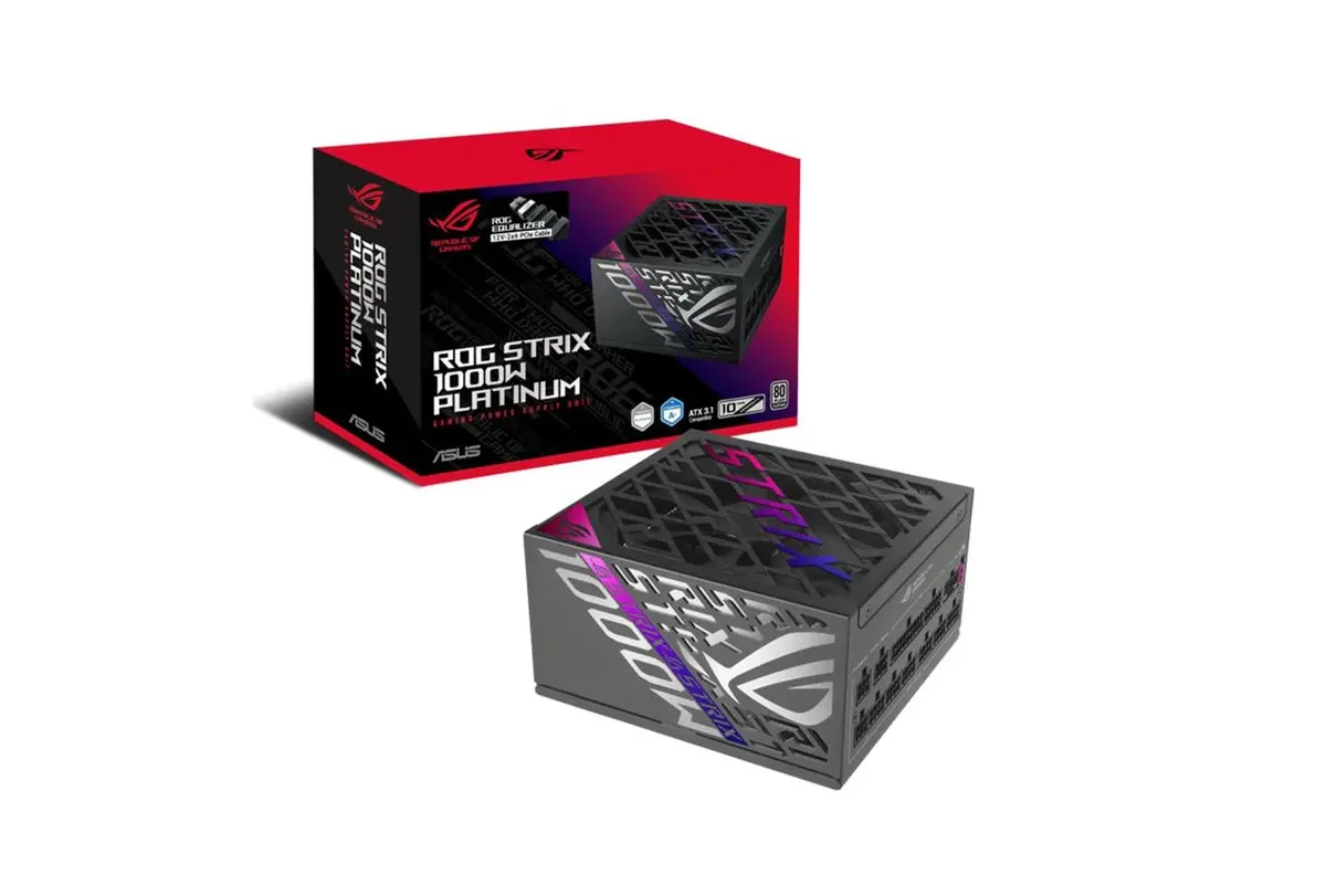 FUENTE ASUS ROG STRIX 1000W 80 PLUS PLATINUM EQUALIZER