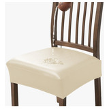 Capa Para Assento Cadeira - Kit 4  Peças Impermeável Courino