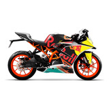 Ktm Rc200 Kit De Gráficos Premium Con Reflejante De Rines