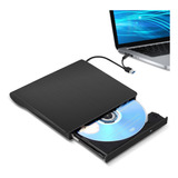 Grabadora Dvd, Lector De Cd Externo Usb 3.0+ Type C Quemador