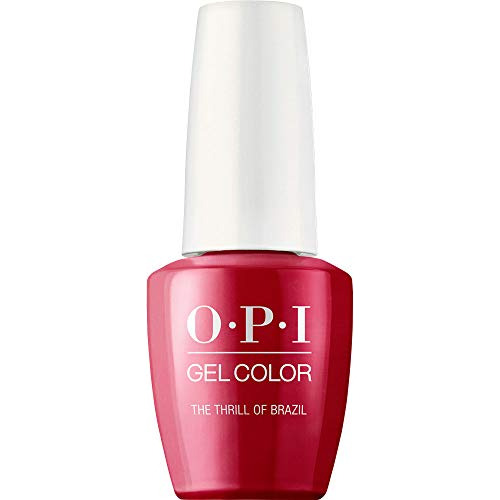 Esmalte De Uñas En Gel Rojo Opi Gelcolor, The Thrill Of Braz