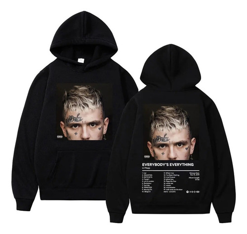 Sudaderas Con Capucha Estampadas Del Rapero Lil Peep, Tenden