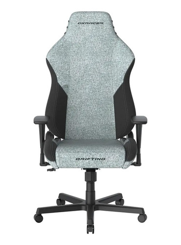 Cadeira Dxracer Drifting Tecido Hidrorepelente Cinza E Preta