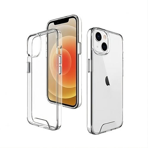 Capinha Clear Case Para iPhone  11 12 13 14 15 16 + Película