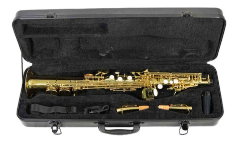 Saxofon Soprano Recto Symphonic Sst-400l Bb Laqueado 