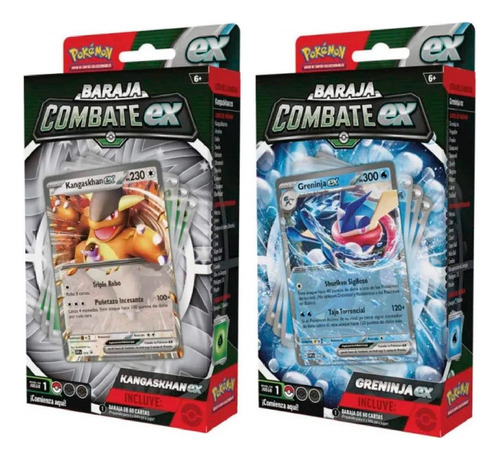 Cartas De Pokemon Tcg Kangaskhan/greninja Ex Battle Deck Spa