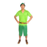 Fantasia Peter Pan Adulto Duende Verde