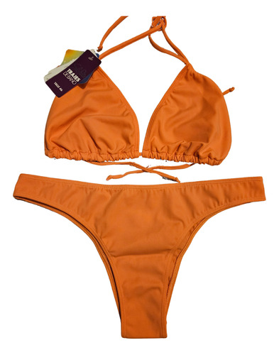 Bikini Triángulo Soft Sol Y Oro - Talle 42 Y 46