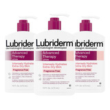 Lubriderm Advanced Therapy Loción Hidratante Sin Fragancia.