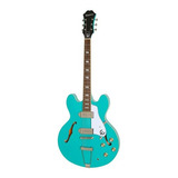 Guitarra Eléctrica EpiPhone Archtop Casino Turquoise Cuota