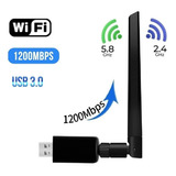 Antena Wifi Usb 3.0 Doble Banda Dual 2.4g 5.8g 1200mbps