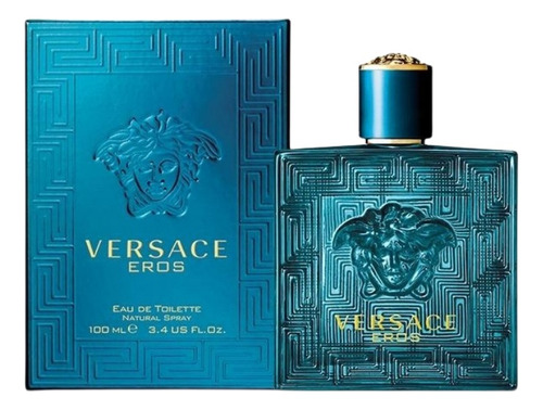 Versace Eros Eau De Toilette Para Hombre 100ml Perfumes