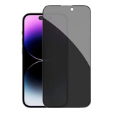 Vidrio Templado 9d Anti Espía Para iPhone 14 Pro 14 Pro Max 