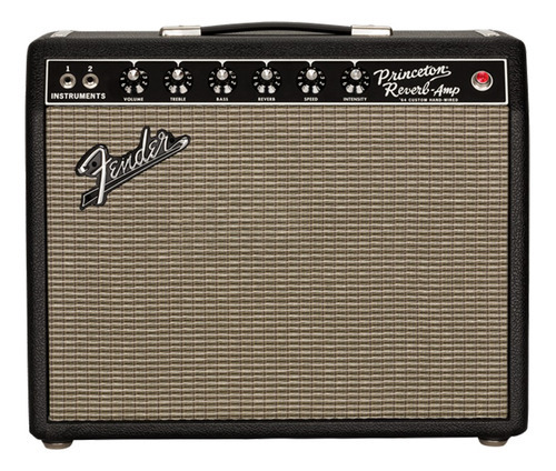 Fender '64 Custom Princeton Reverb, Amplificador 12w Color Negro