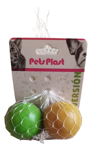 Pelota Plastico Maciza Chica Sabor Vainilla