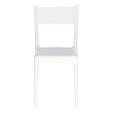Cadeira De Jantar Tramontina Diana Summa, Estrutura De Cor  Branco, 1 Unidade