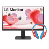 Monitor LG 24mr400b 24  Ips Full Hd Freesync 100hz+audifonos