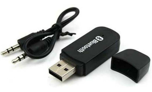 Receptor Bluetooth Auto Stereo Equipo De Música Usb Miniplug