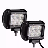 Par Faro Coche Jeep Off Road Led Luz Camioneta Explorador