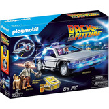 Delorean Volver Al Futuro Playmobil Con Marty Y Doc 70317