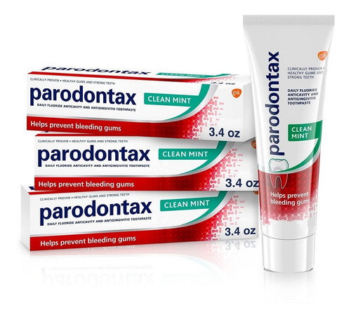 Pasta Dental Parodontax, Blanqueadora Para Encías 3 Pack