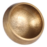 Tigela Tibetana, Bowl, Taça 12 Cm X 7 Cm+ Bastão Com Couro