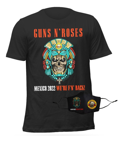 Playera Guns N Roses Mexico Tour 2022