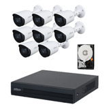 Kit Audio Microfonos 8 Bullet Dvr Dahua 1080p Lite Disco 3tb