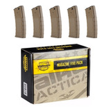 Paquete 5 Magazines 6mm M4gry Valken 140rds Arena Xtreme Co2