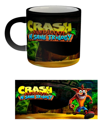 Taza Mágica Crash Bandicoot Videojuegos |de Hoy No Pasa| 4